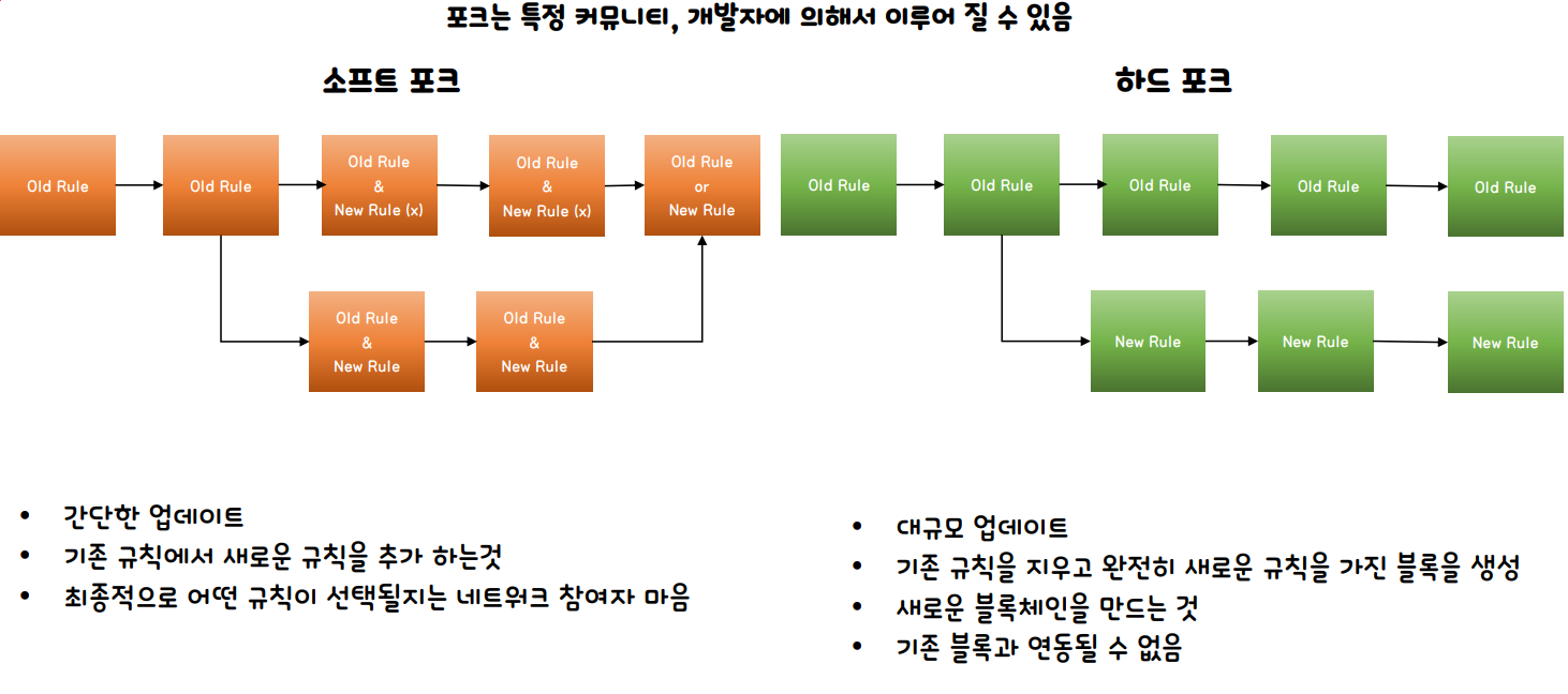 소프트포크와 하드포크